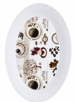 BANDEIJA PLÁSTICA OVAL 34cm
